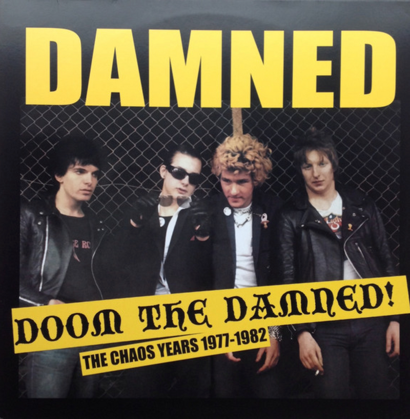 DAMNED, THE (ザ・ダムド) - The Chaos Years 1977-1982: Doom The Damned! (Italy Ltd.Reissue LP/ New)