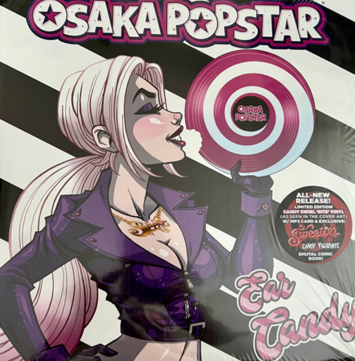 OSAKA POPSTAR (オオサカ・ポップスター) - Ear Candy (US Limited Color Vinyl 12"/ New)