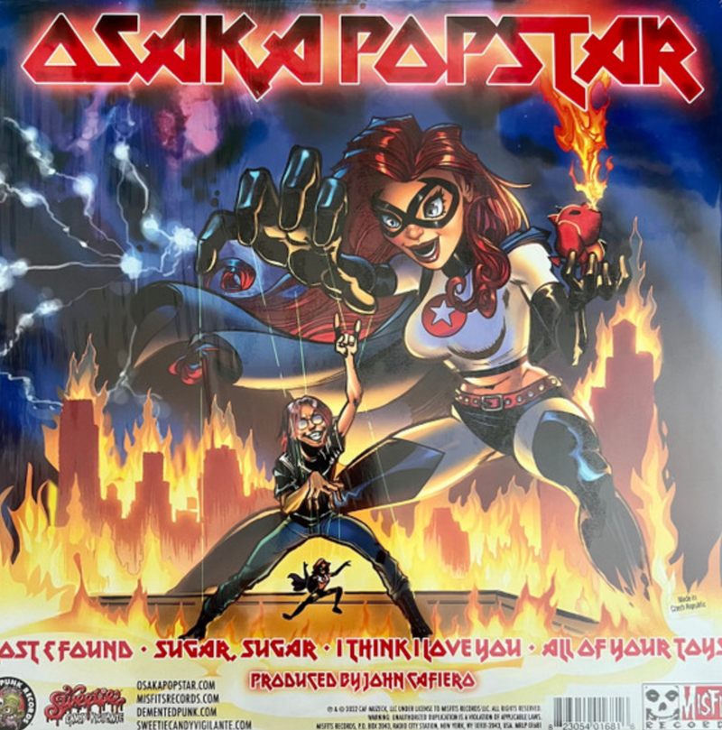 OSAKA POPSTAR (オオサカ・ポップスター) - Ear Candy (US Limited Color Vinyl 12"/ New)