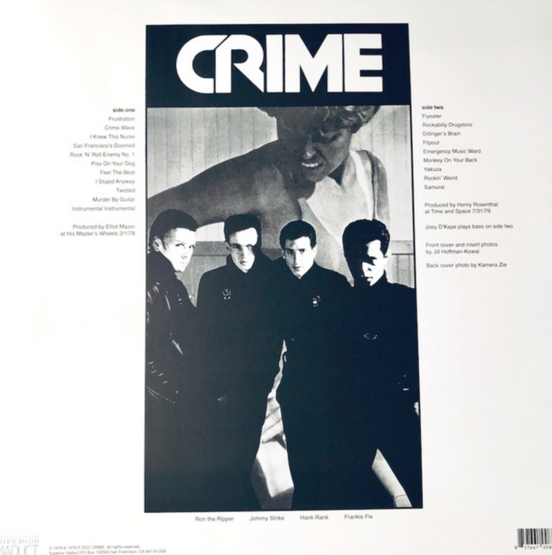 CRIME (クライム) - San Francisco's Doomed (US Ltd.Reissue LP/ New)