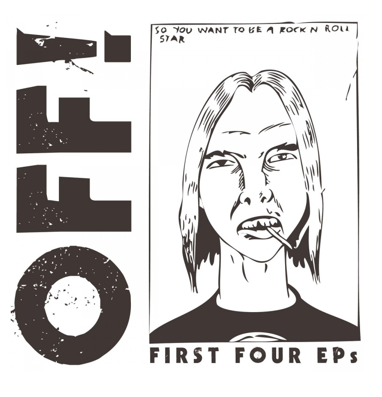 OFF! (オフ!) - First Four EPs (US 限定再発「ブルーヴァイナル」LP/New)