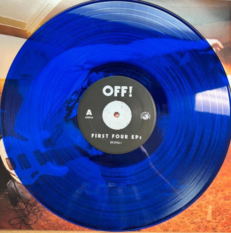 OFF! (オフ!) - First Four EPs (US 限定再発「ブルーヴァイナル」LP/New)