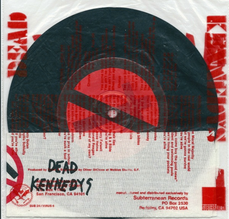 DEAD KENNEDYS (デッド・ケネディーズ) - Nazi Punks Fuck Off! (US Ltd.Reissue 7