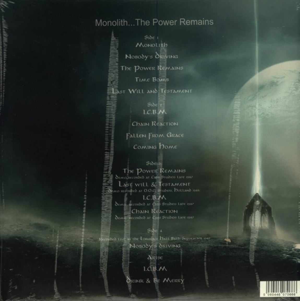 AMEBIX, THE (ジ・アメビックス) - Monolith... The Power Remains (UK 1,000 Ltd. RSD  2016 Reissue 180g 2xLP+GS/ New)