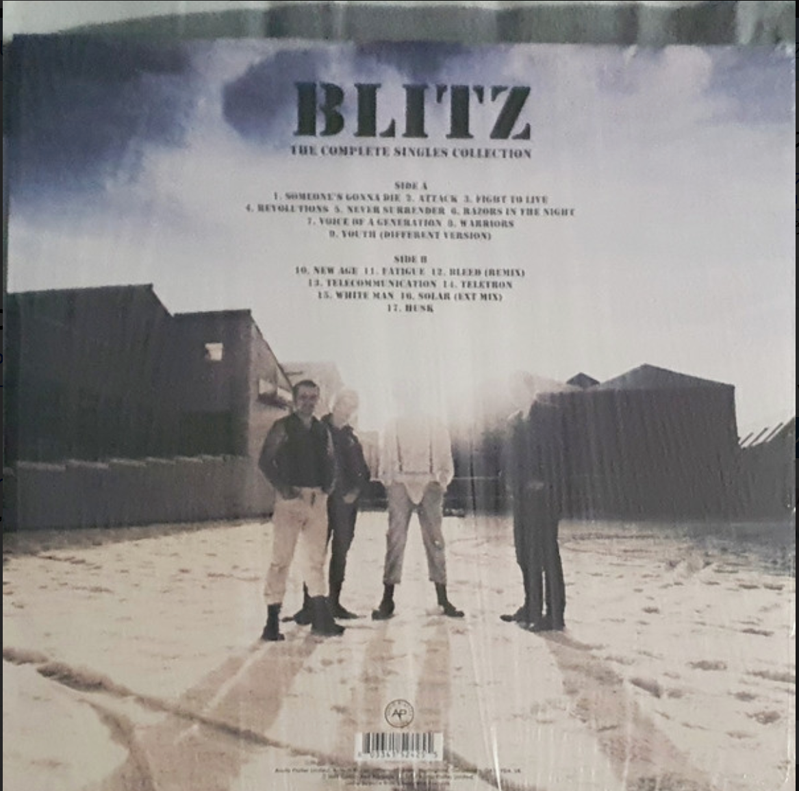 BLITZ, THE (ザ・ブリッツ) - The Complete Singles Collection (UK 限定再発「クリアヴァイナル」LP/ New)