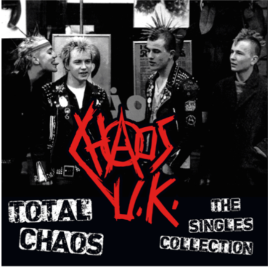 CHAOS U.K. (カオス U.K.) - Total Chaos : The singles Collection (UK 限定再発「グリーンヴァイナル」 LP/ New)