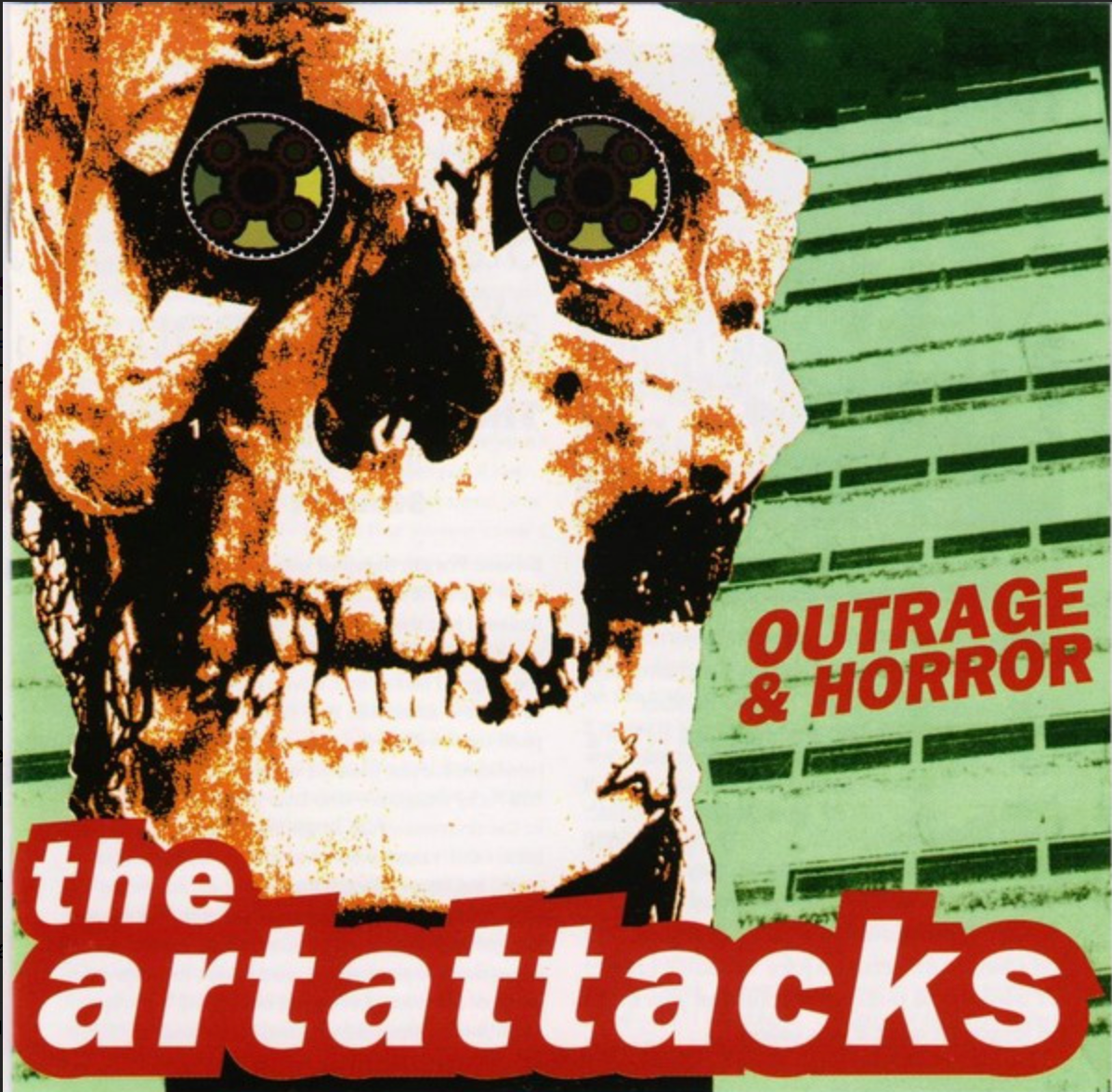 ART ATTACKS, THE (ジ・アート・アタックス) - Outrage & Horror (UK Ltd.Reissue CD/ New)