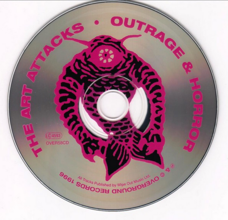 ART ATTACKS, THE (ジ・アート・アタックス) - Outrage & Horror (UK Ltd.Reissue CD/ New)
