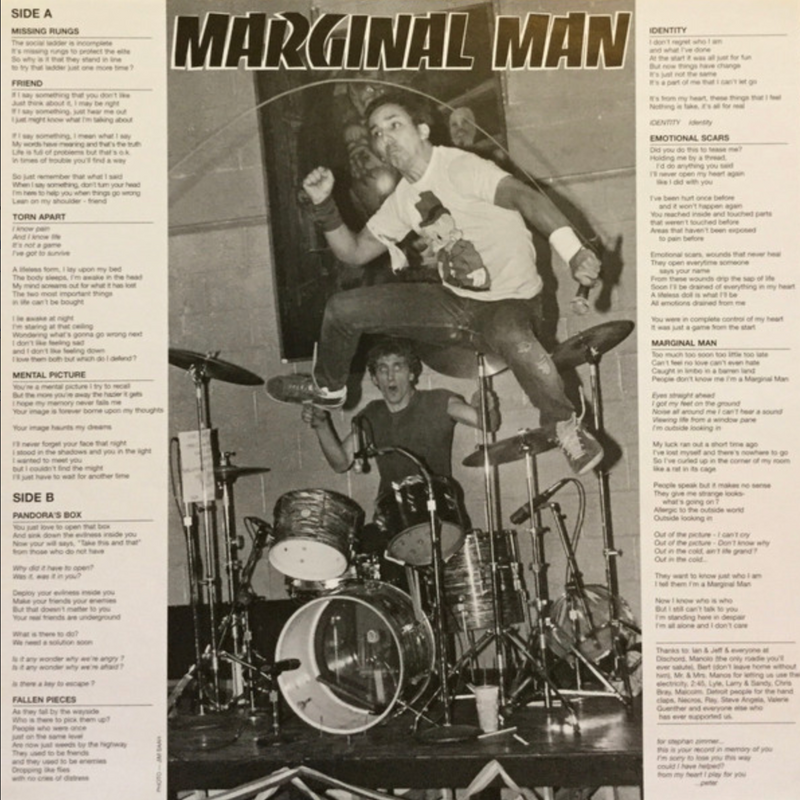 MARGINAL MAN (マージナル・マン) - Identity (US 限定プレス再発 LP/ New)