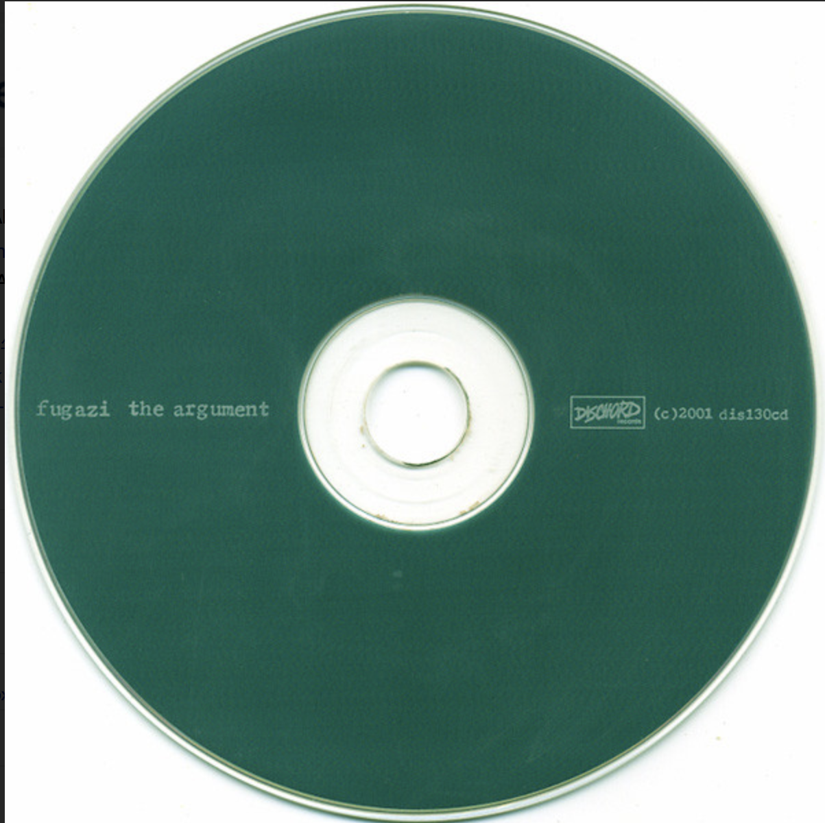 FUGAZI (フガジ) - The Argument (US 限定プレス再発 CD/New)