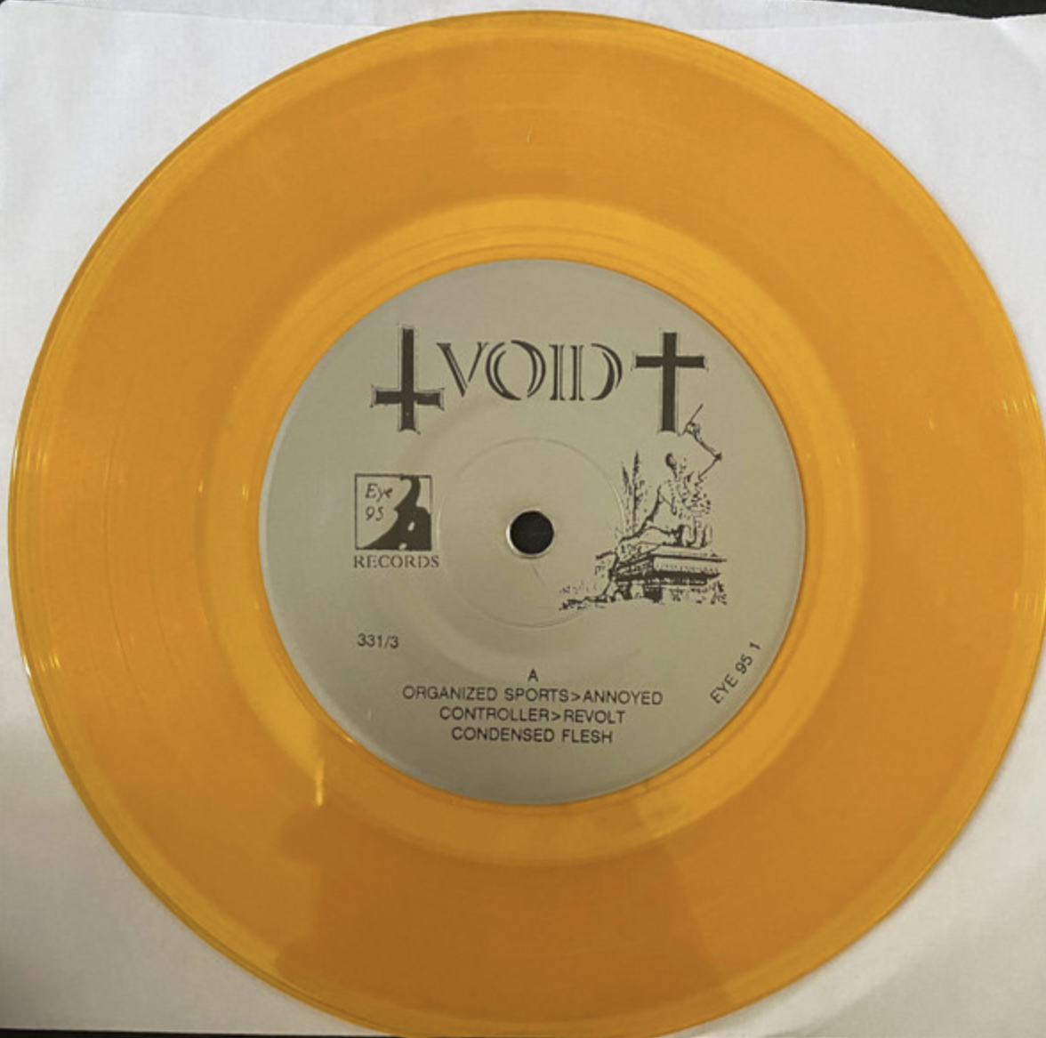 VOID (ヴォイド) - Condensed Flesh (US 500 Ltd.Gold Vinyl 7" / New)