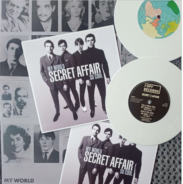 SECRET AFFAIR (シークレット・アフェア) - My World : Poster Pack (UK Ltd.Reissue White Vinyl 7"/ New)