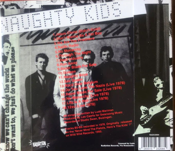 KIDS, THE (ザ・キッズ)  - Naughty Kids (Italy 限定再発デジパック CD+帯/ New)