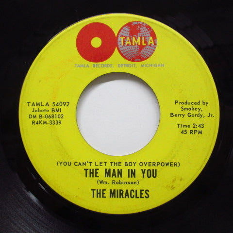 MIRACLES (SMOKEY ROBINSON & THE) - The Man In You (Orig)