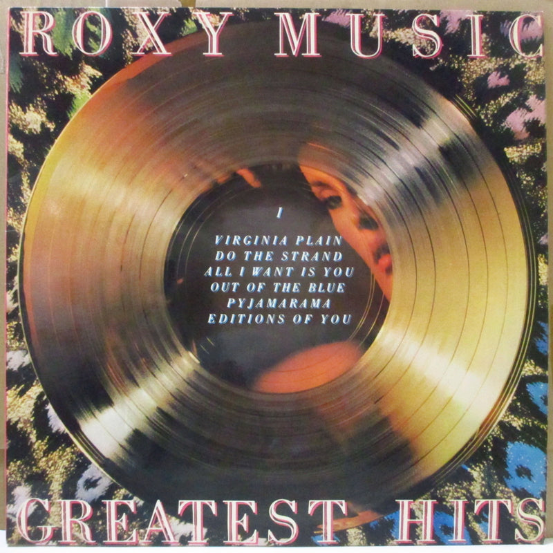 ROXY MUSIC (ロキシー・ミュージック)  - Greatest Hits (UK オリジナル「ピクチャーラベ 」LP+固紙インナー/両面コーティングジャケ)