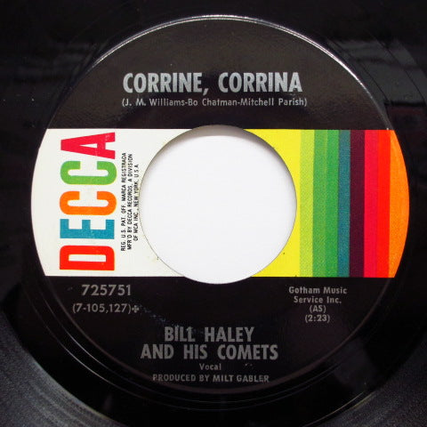 BILL HALEY & HIS COMETS - Corrine, Corrina / The Green Door (Orig.)