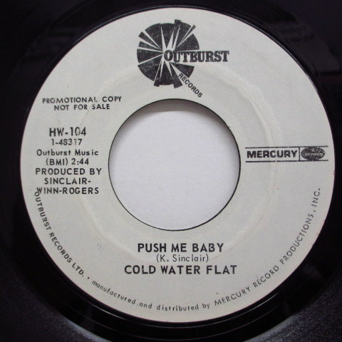 COLD WATER FLAT - Push Me Baby (Promo)
