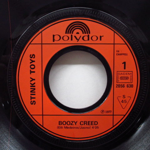 STINKY TOYS - Boozy Creed (France Orig.7")