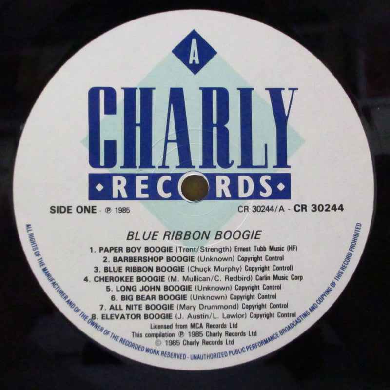 V.A. - Blue Ribbon Boogie (UK 80's Reissue Mono LP)