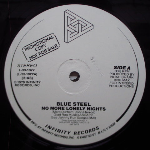 BLUE STEEL (ブルー・スティール)  - No More Lonely Nights (US Promo 12")