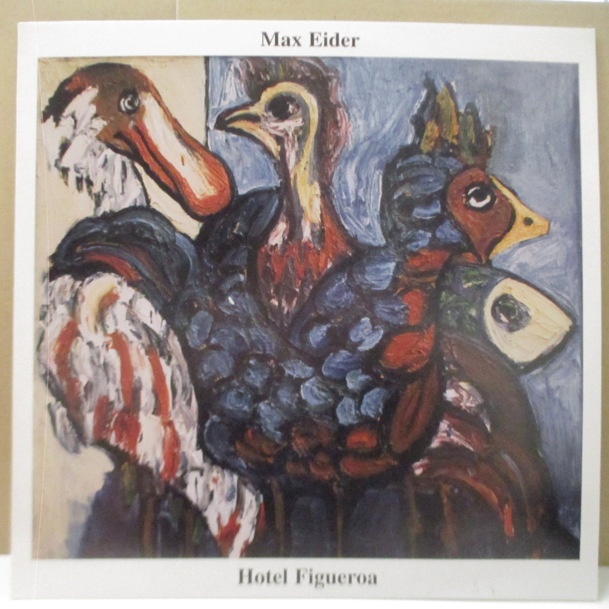 Max Eider MAX EIDER (マックス・イーダー) -- Hotel Figueroa (UK オリジナル LP/サイン入り)