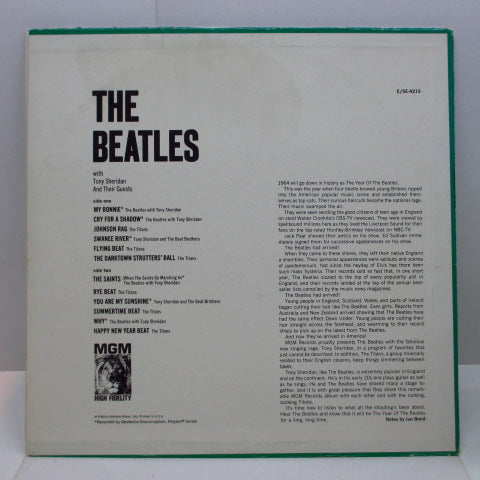 BEATLES (ビートルズ)  - Beatles With Tony Sheridan & Guests (US Orig.Mono)