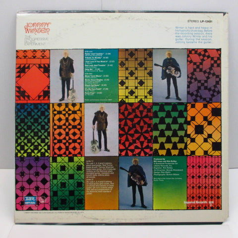 JOHNNY WINTER (ジョニー・ウィンター) - Progressive Blues Experiment (US:'69 STEREO)
