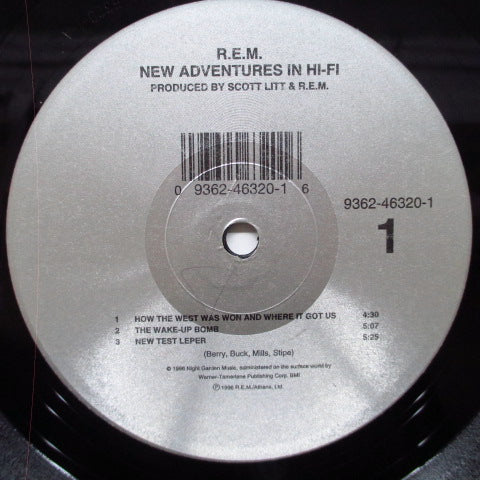 R.E.M. (アール・イー・エム)  - New Adventures In Hi-Fi (EU オリジナル 2xLP/GS)