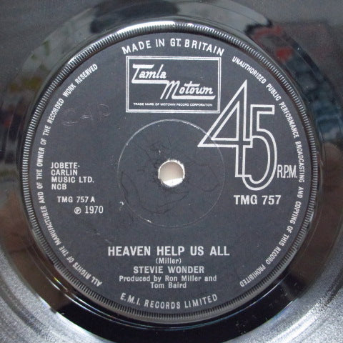 STEVIE WONDER (スティーヴィー・ワンダー)  - Heaven Help Us All (UK Orig)