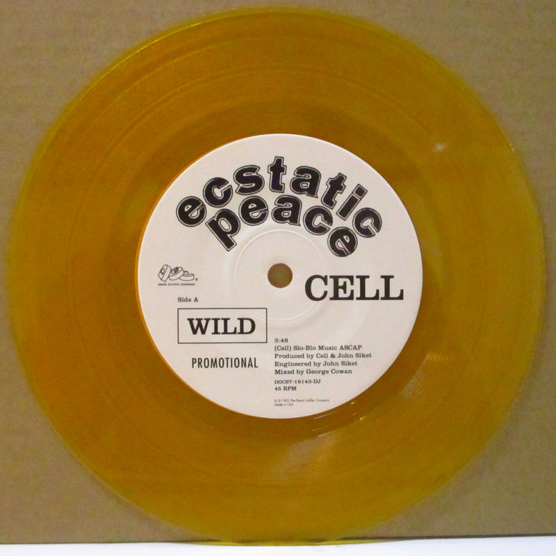 CELL - Wild (US Promo.Yellow Vinyl 7") 