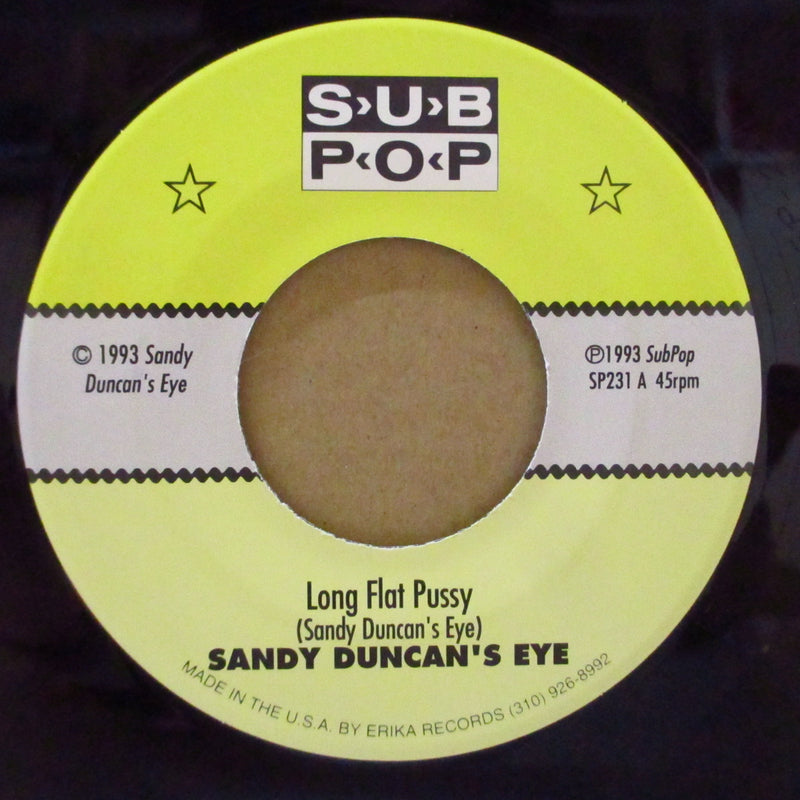SANDY DUNCAN'S EYE (サンディ・ダンカンズ・アイ)  - Don't Look Here, The Joke Is In Your Hand (US Orig.7")