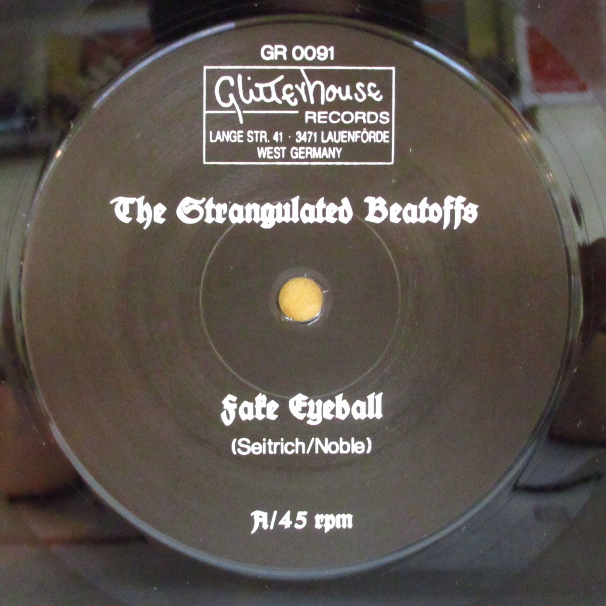 STRANGULATED BEATOFFS - Fake Eyeball (German Orig.7")