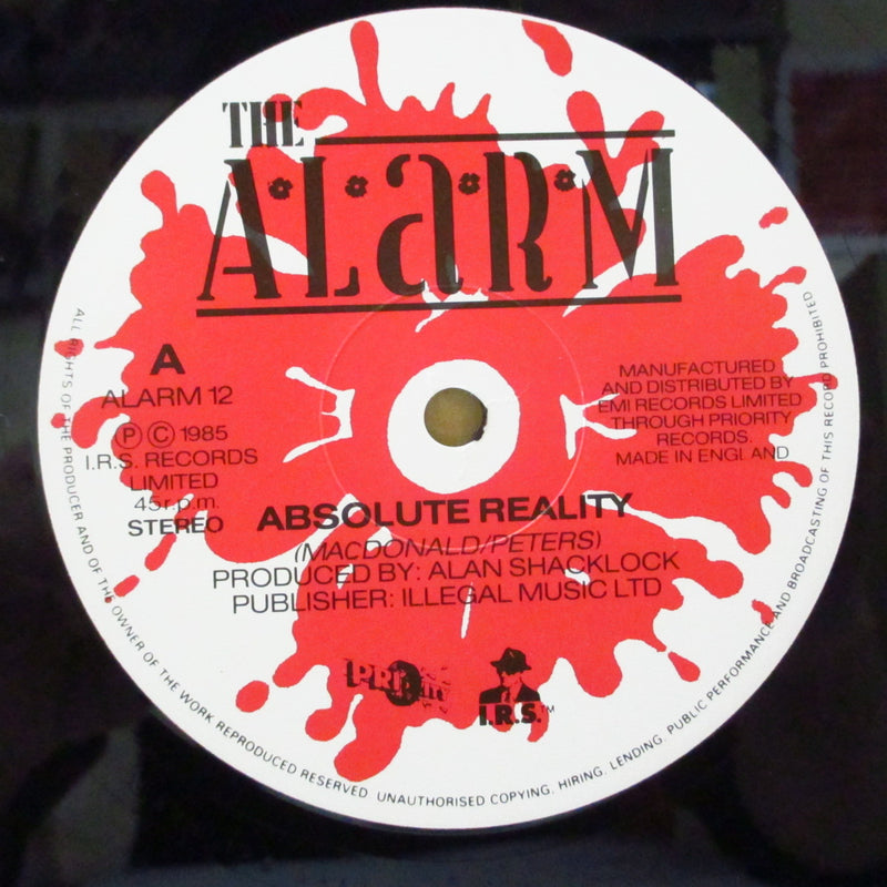 ALARM, THE (ジ・アラーム)  - Absolute Reality (UK オリジナル 12")