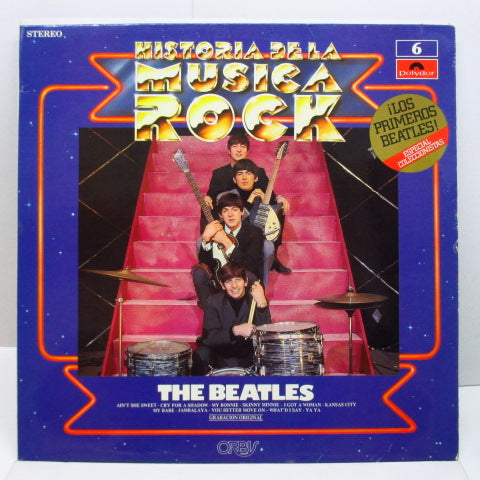 BEATLES (FEATURING TONY SHERIDAN) - Historia De La Musica Rock (SPAIN Orig.)