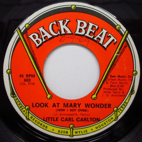 LITTLE CARL CARLTON - Look At Mary Wonder