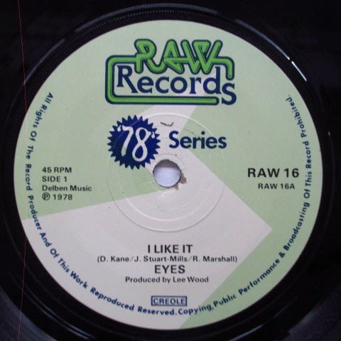 EYES - Once Ain't Enough / I Like It (UK Orig.7")