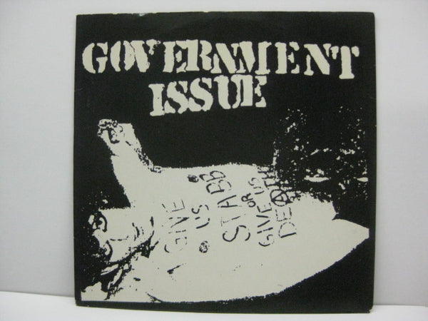 GOVERNMENT ISSUE - Give Us Stabb Or Give Us Death (US Ltd.Red Vinyl 7")