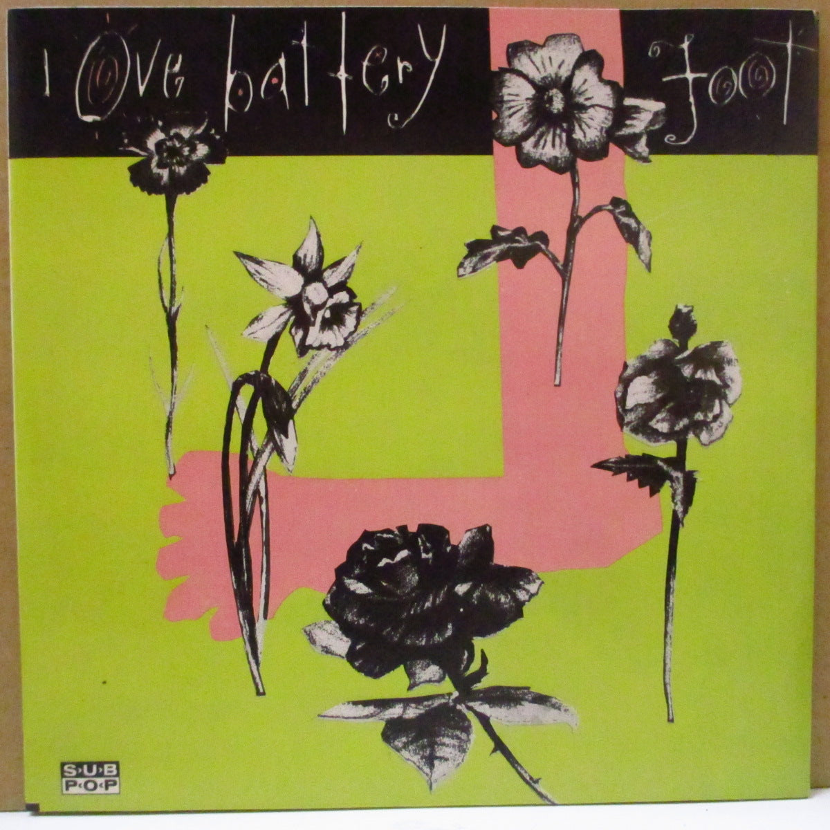 LOVE BATTERY (ラヴ・バッテリー)  - Foot (US Ltd.Green Vinyl 7")