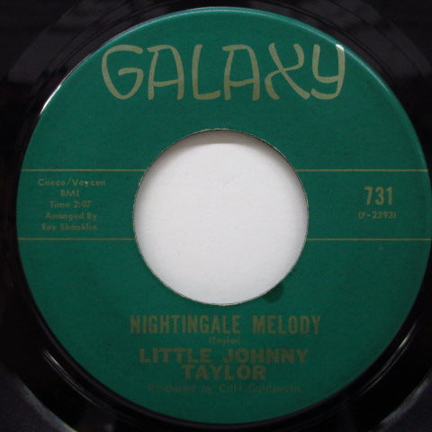 LITTLE JOHNNY TAYLOR - You Win, I Lose / Nightingale Melody