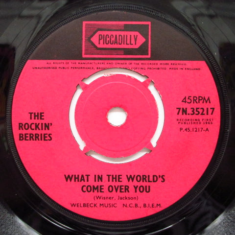 ROCKIN' BERRIES - What In The World's Come Over You (UK Orig.7")