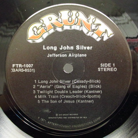 JEFFERSON AIRPLANE - Long John Silver (US Orig.Flexible LP)