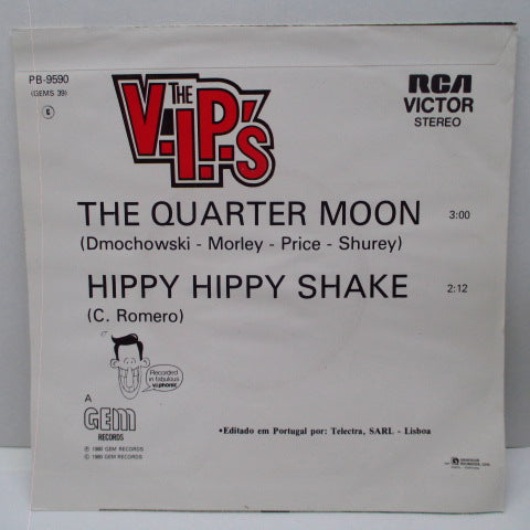 V.I.P.'s, THE - The Quarter Moon (Portugal Orig.7")