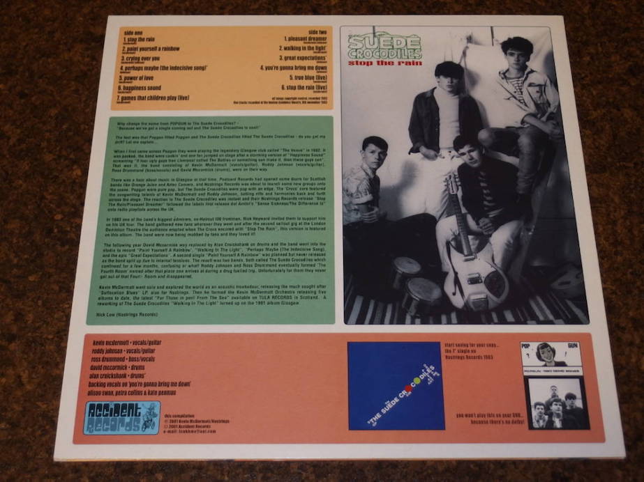 SUEDE CROCODILES - Stop The Rain (UK Orig.LP/No CVR)