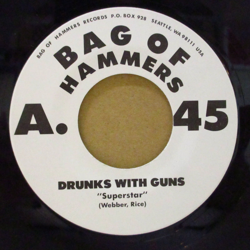 DRUNKS WITH GUNS (ドランクス・ウィズ・ガンズ)  - Superstar (US 900 Ltd.7")