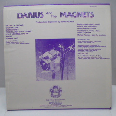 DARIUS AND THE MAGNETS - In The Valley Of Dreams (US Orig.LP)