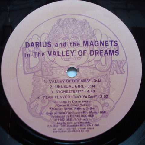 DARIUS AND THE MAGNETS - In The Valley Of Dreams (US Orig.LP)
