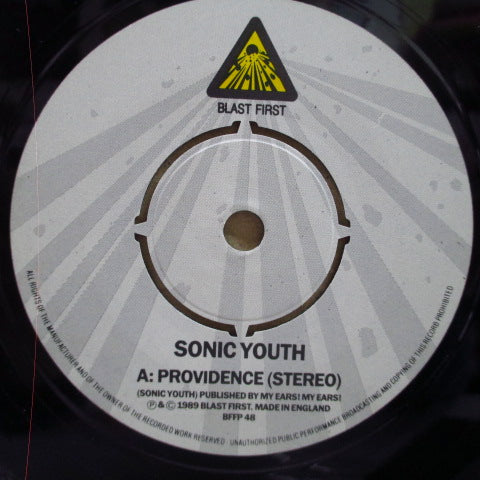 SONIC YOUTH-Providence (UK Promo.7 "/ Round Center)