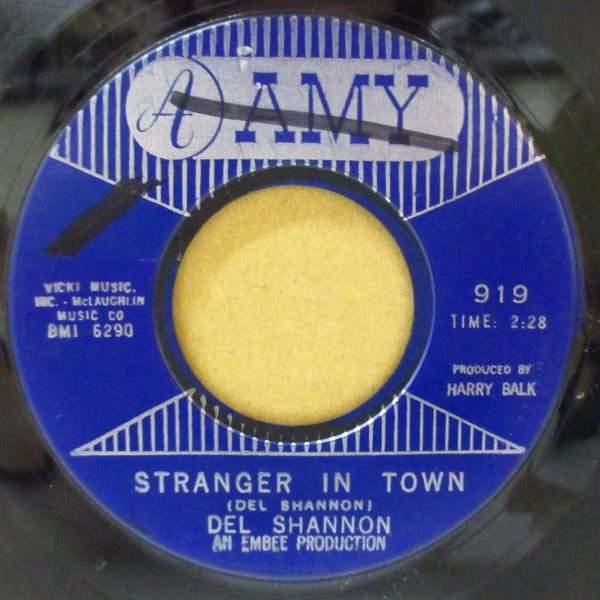 DEL SHANNON (デル・シャノン)  - Stranger In Town (US Orig.Blue Plastic Label 7")