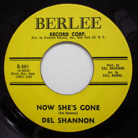 DEL SHANNON - Sue's Gotta Be Mine (Orig.)