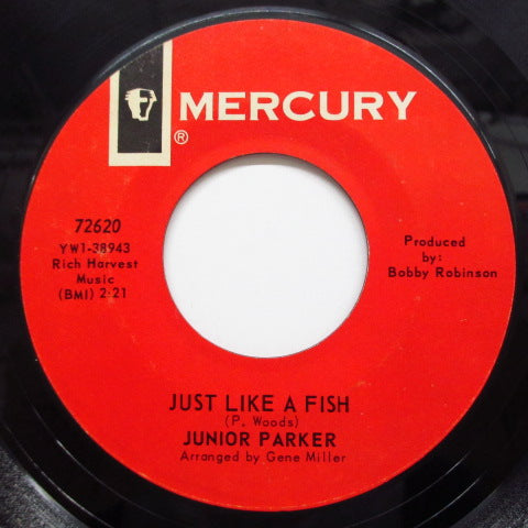 JUNIOR PARKER(LITTLE JUNIOR PARKER) - Just Like A Fish / Baby Please